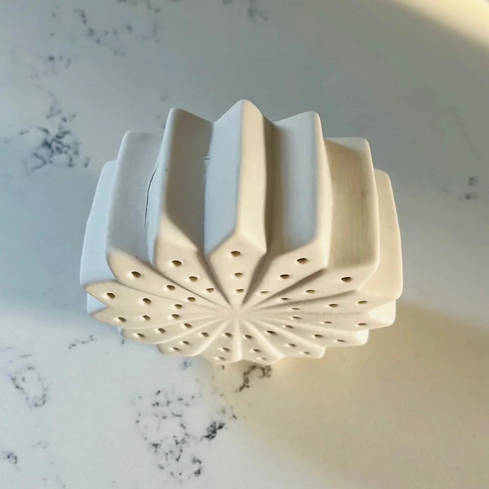 Crate&Barrel Small White Light Up Snowflake